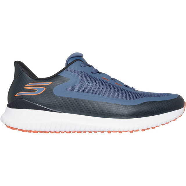 Skechers Men's Go Golf Flight Slip In Golf Shoes - Black - Maple